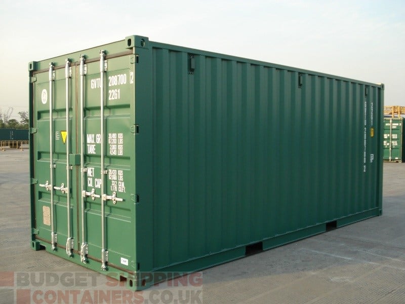 Used shipping container for storage